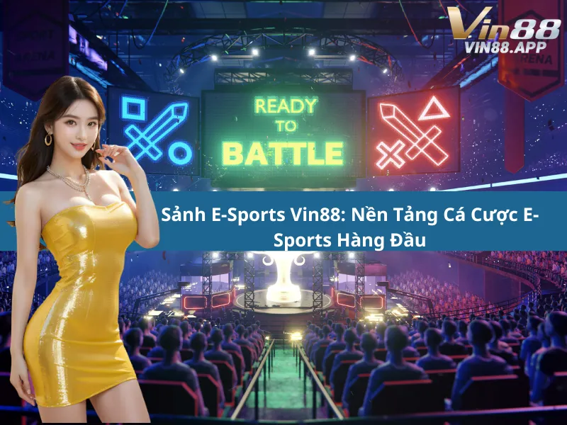 Sảnh E-Sports Vin88: Nền Tảng Cá Cược E-Sports Hàng Đầu